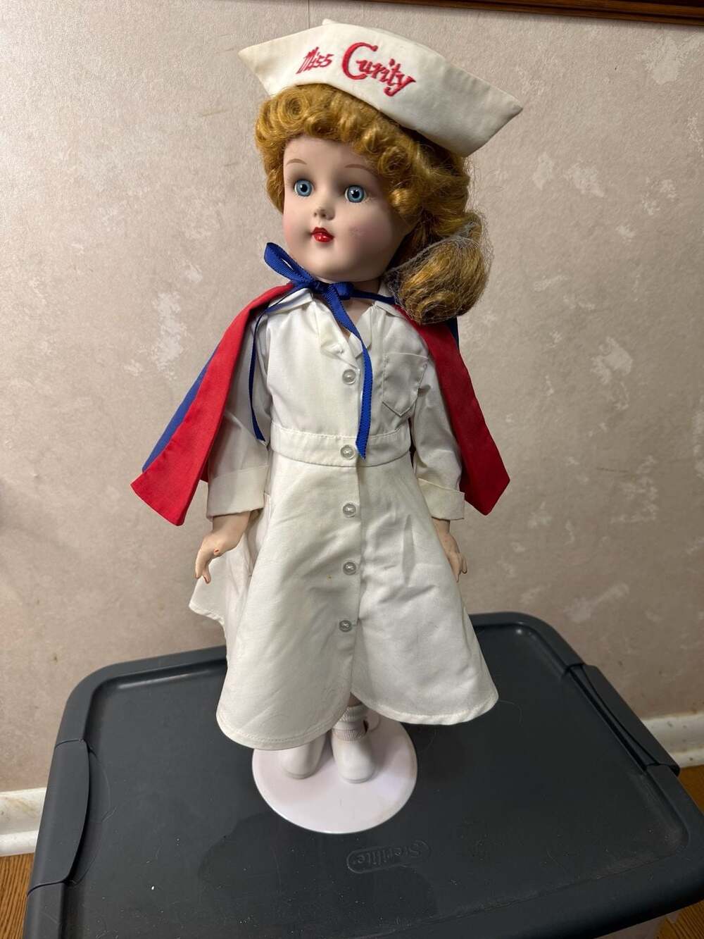 Ideal Miss Curity Nurse Doll Size 18